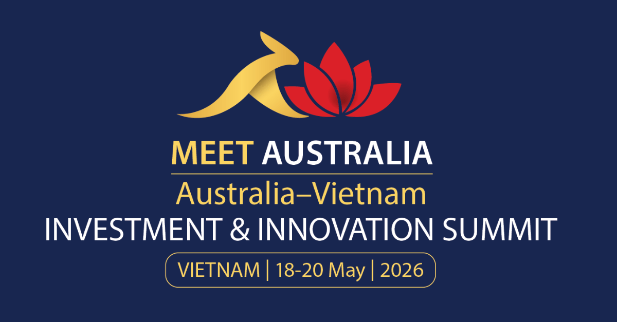 Australia–Vietnam INVESTMENT & INNOVATION SUMMIT 2026 Banner