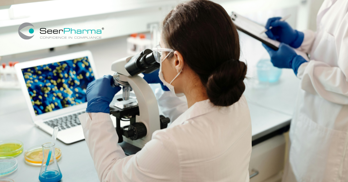Biotech startup lab scientists