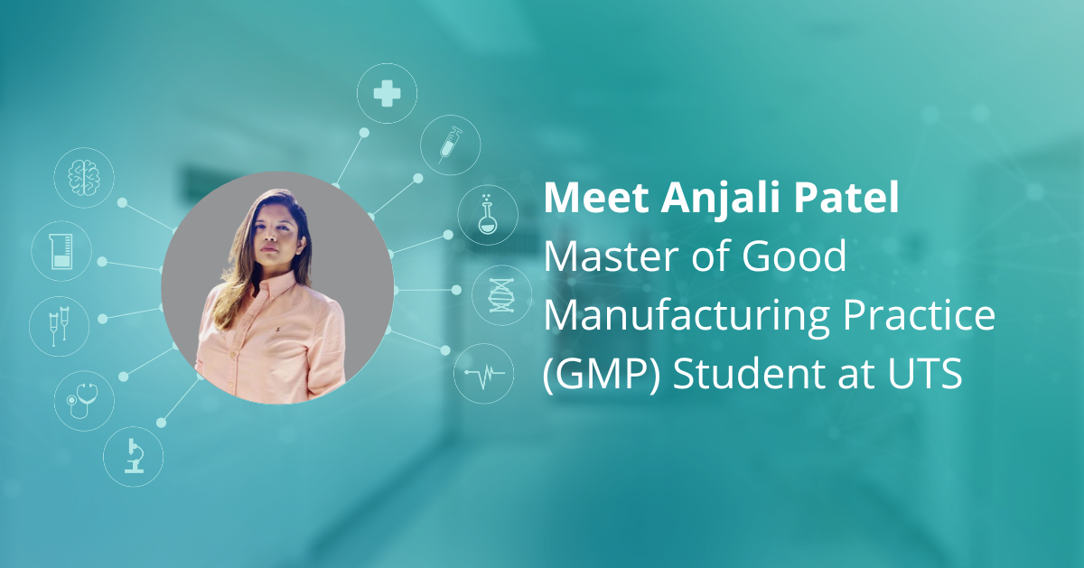 Meet Anjali Patel - Master of GMP Student