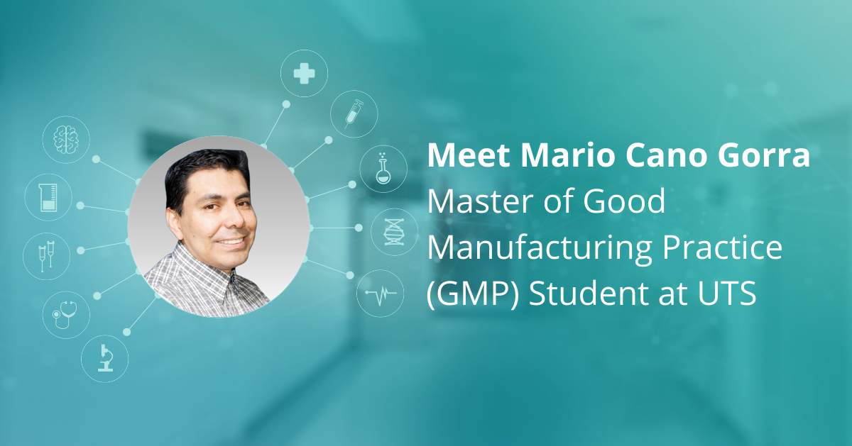 Meet Mario Cano Gorra - Master of GMP Student