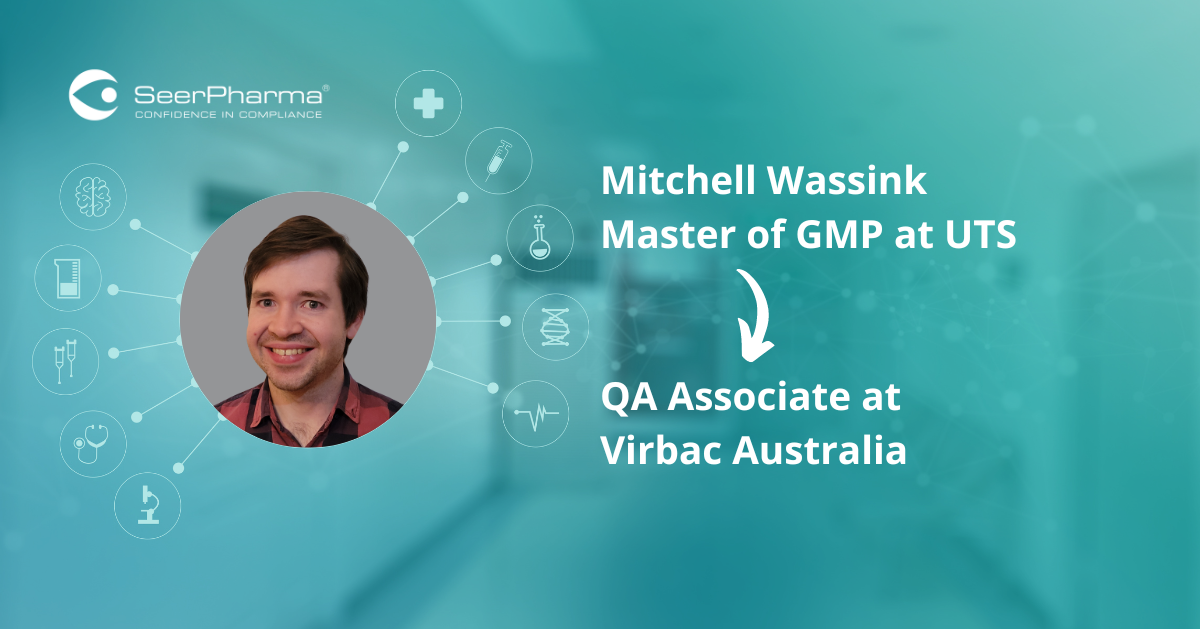 Meet Mitchell Wassink - Master of GMP Student at UTS