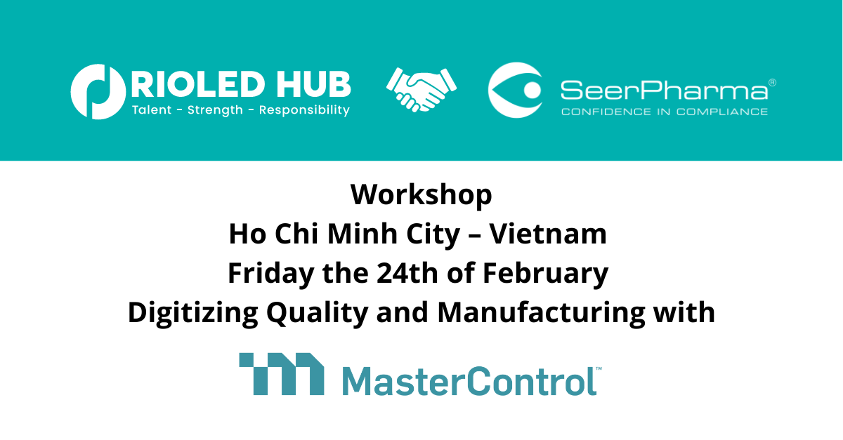 Orioled Hub SeerPharma MasterControl Workshop Banner