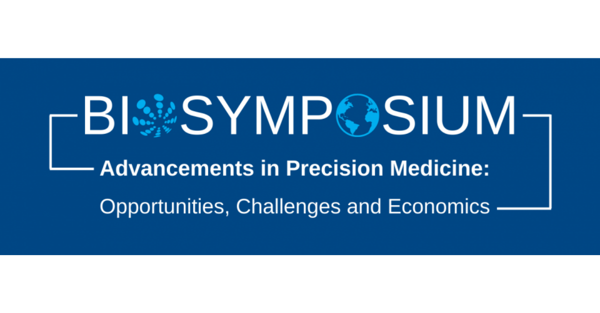 BioSymposium Advancements in Precision Medicine – Opportunities, Challenges and Economics Banner